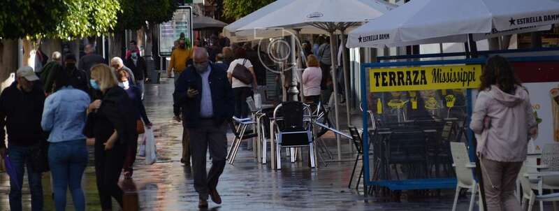 Zona comercial de Los Llanos de Telde/TA.